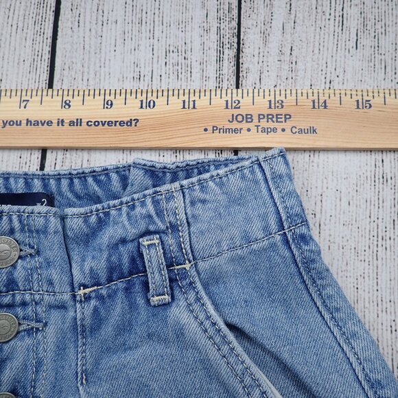 HOLLISTER Size 3 / 26 Mom Shorts Curvy Ultra High Rise Paper Bag - Picture 5 of 8